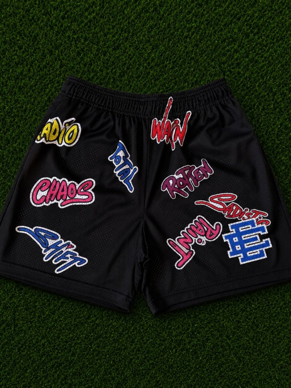 Eric Emanuel Matty Boys Shorts Black M - Picture 2 of 4
